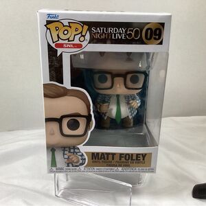 Funko Pop! SNL Matt Foley with Blue and Green Accents Brand New